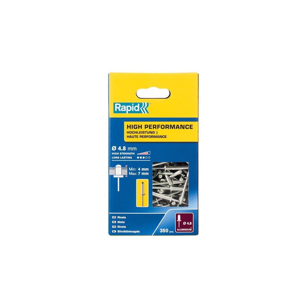 Rapid High Performance Rivets 4.8 x 10mm (Box 350)