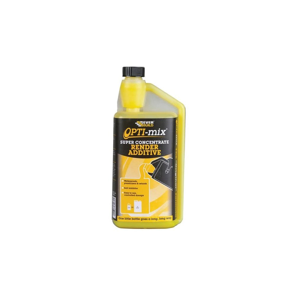 Everbuild Opti-Mix 3-in-1 Render Additive 1 Litre