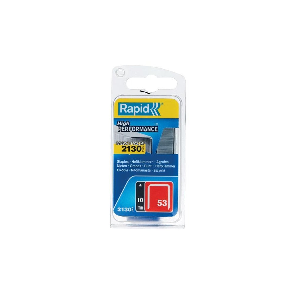Rapid 53/10B 10mm Galvanised Staples (Pack 2000)