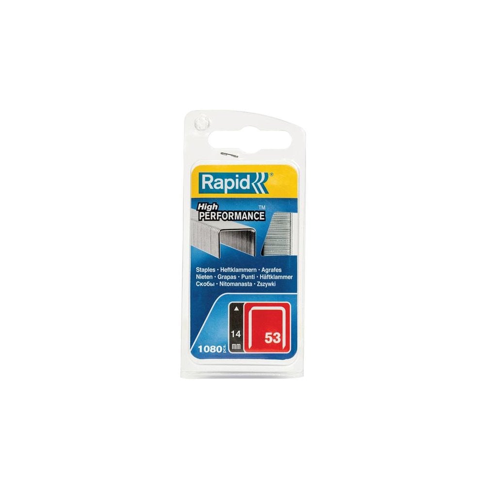 Rapid 53/14B 14mm Galvanised Staples (Pack 1080)