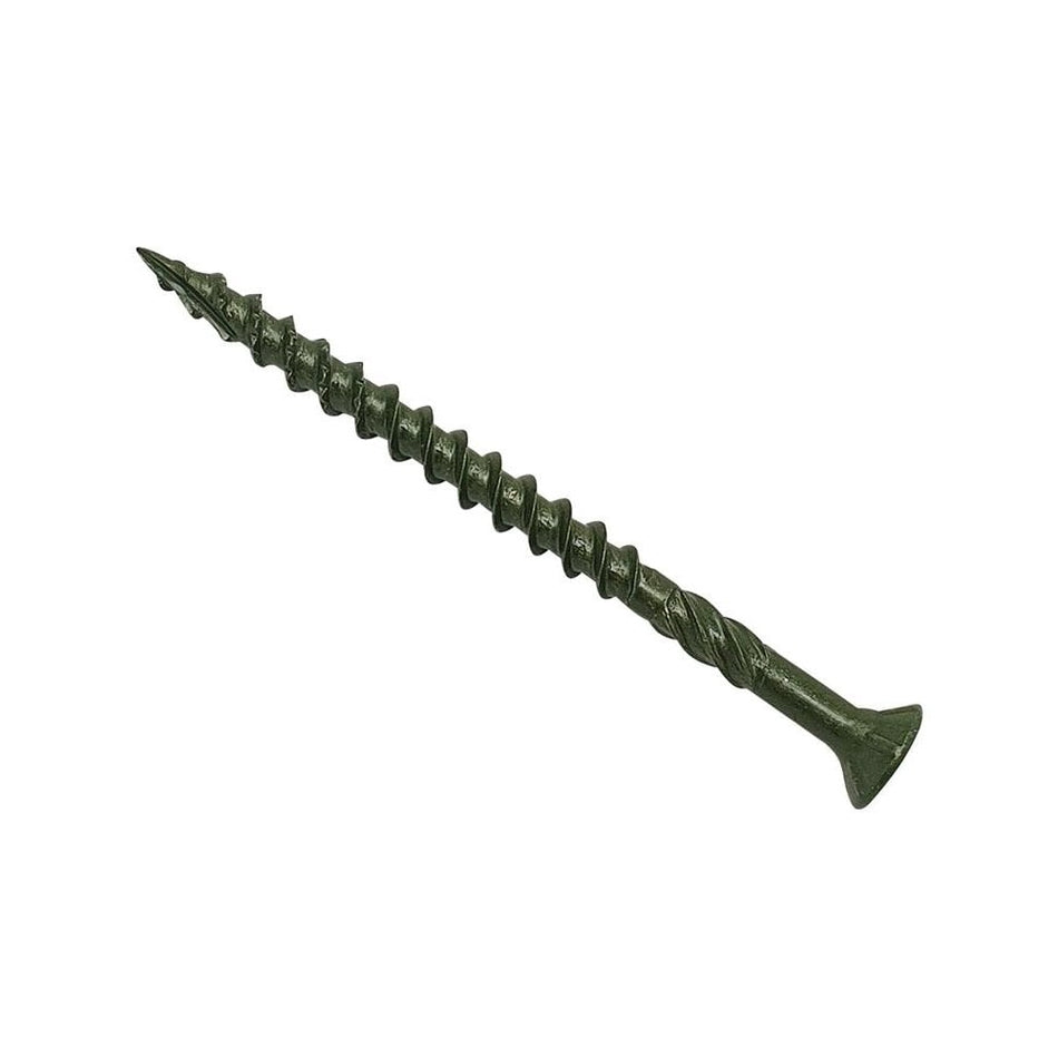 ForgeFix Spectre? Advanced Deck PZ Compatible Screw CSK Green 4.5 x 60mm Box 200