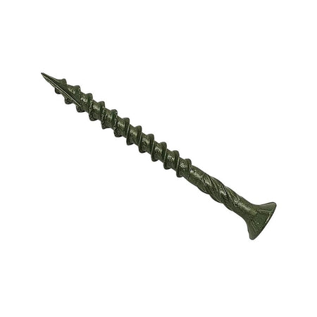 ForgeFix Spectre? Advanced Deck PZ Compatible Screw CSK Green 4.5 x 50mm Box 200