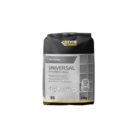 Everbuild 700 TileSet Universal Grey 20kg