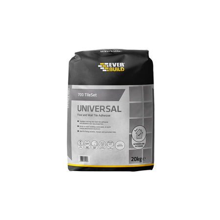 Everbuild 700 TileSet Universal White 20kg