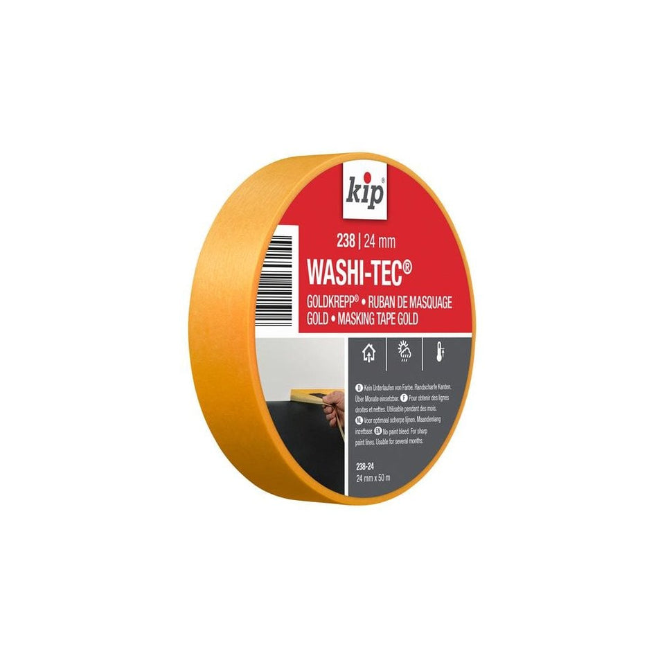kip© 238 Premium WASHI-TEC© Masking Tape 24mm x 50m