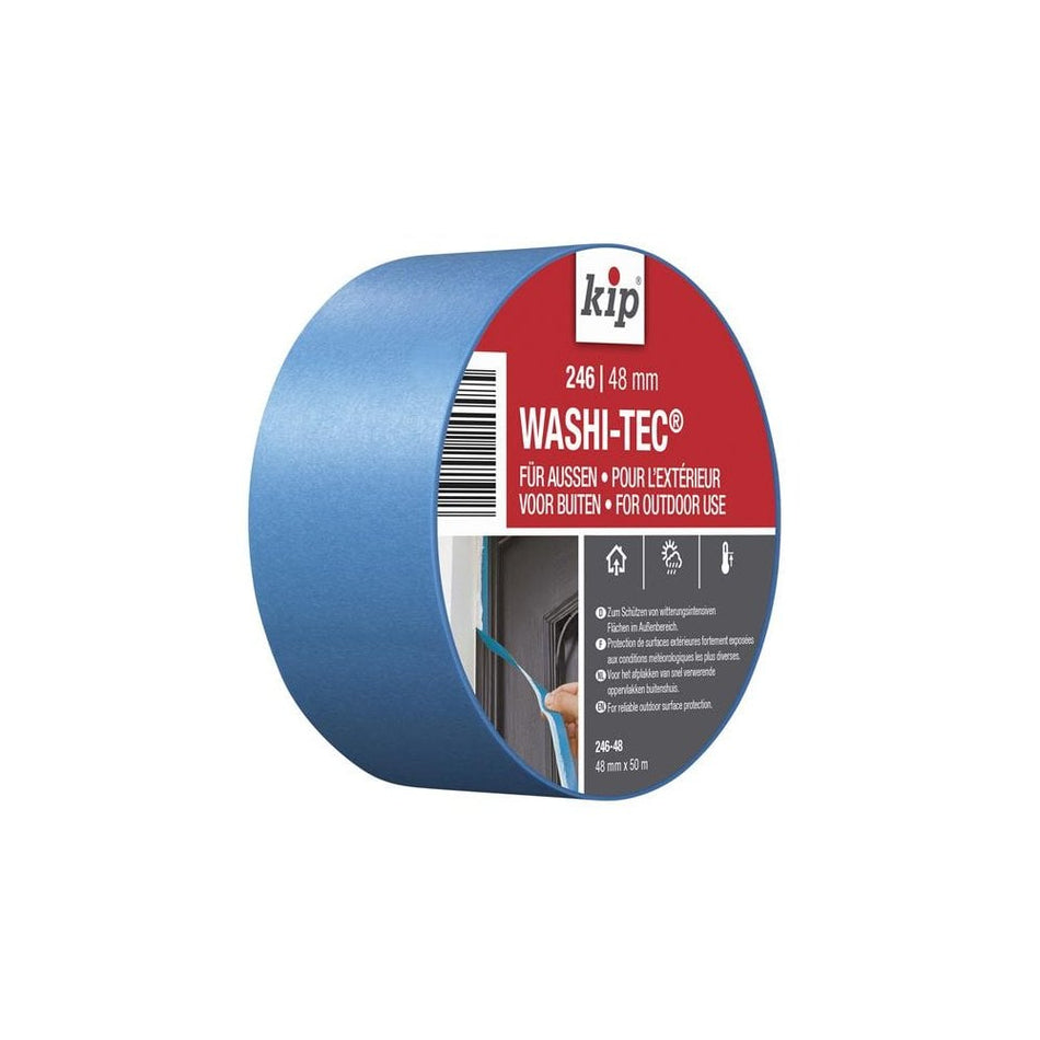 kip© 246 Premium Outdoor WASHI-TEC© Masking Tape 48mm x 50m