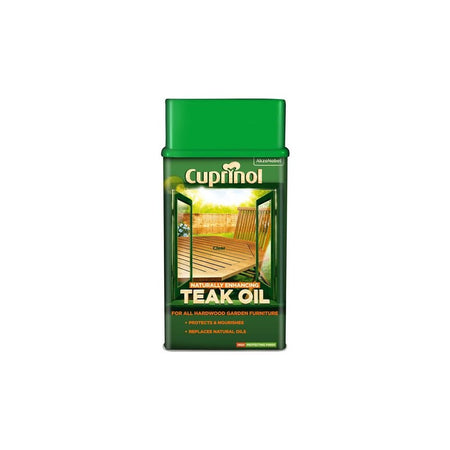 Cuprinol Naturally Enhancing Teak Oil Clear 1 litre