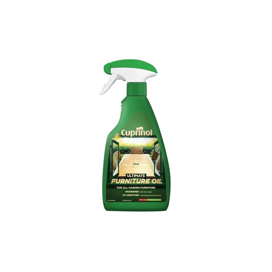 Cuprinol Ultimate Furniture Oil Clear Spray 500ml