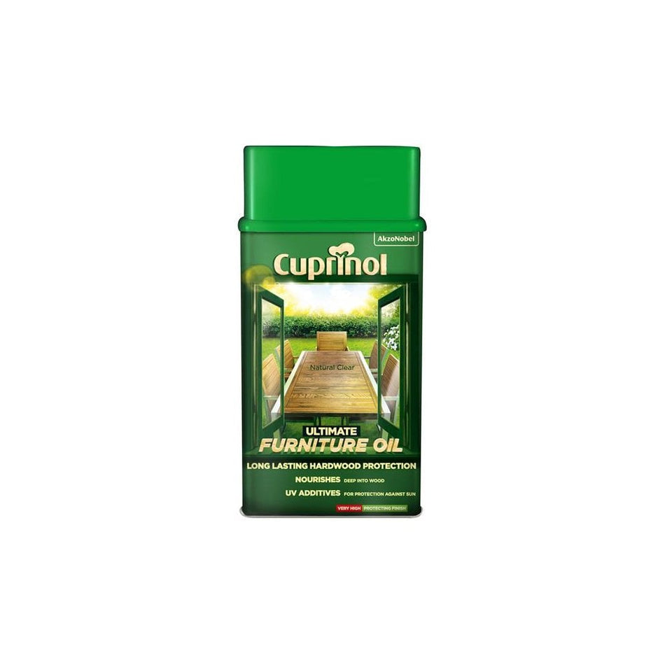 Cuprinol Ultimate Furniture Oil Clear 1 litre