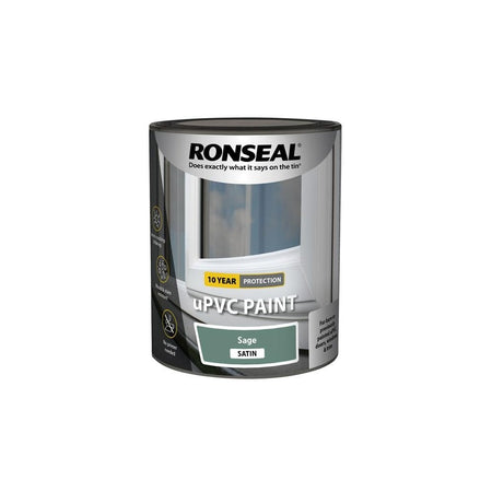 Ronseal uPVC Paint Sage Satin 750ml