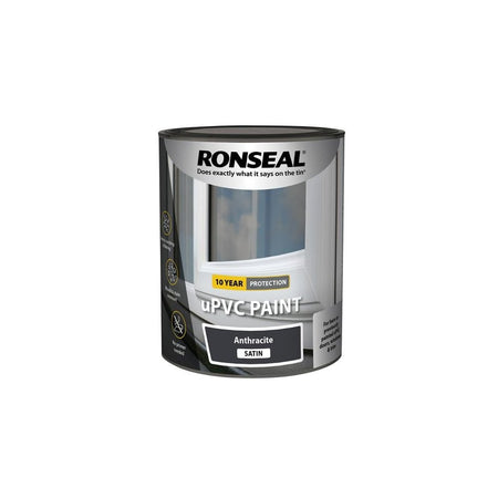 Ronseal uPVC Paint Anthracite Satin 750ml