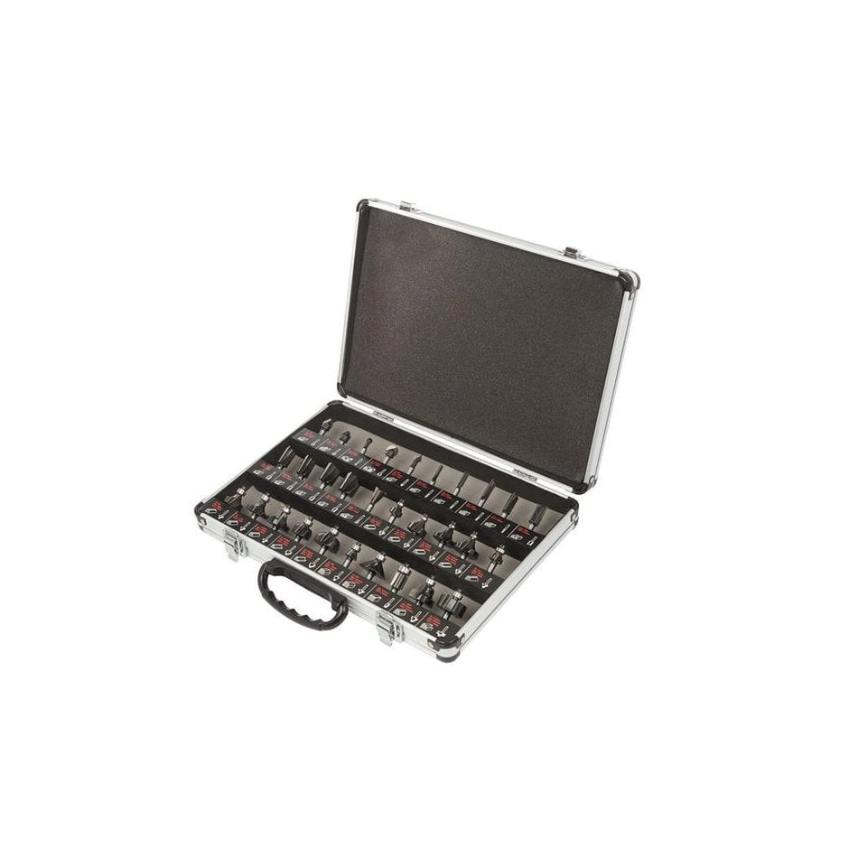Trend SET/SS31X1/4TC TCT Router Cutter Set, 30 Piece