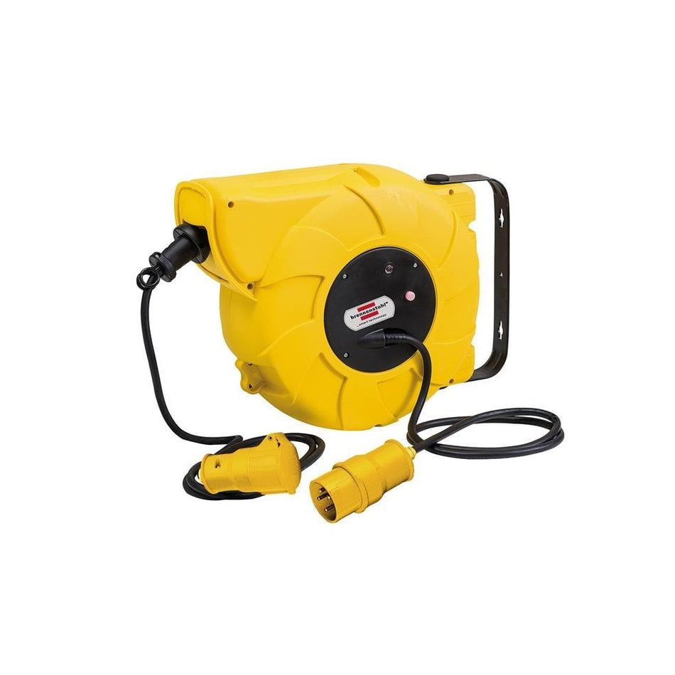 Brennenstuhl Auto Cable Reel 110V 16+2m 16A 1 Socket