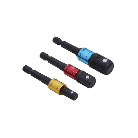 BlueSpot Tools Colour-Coded Impact Socket Adaptor Set, 3 Piece