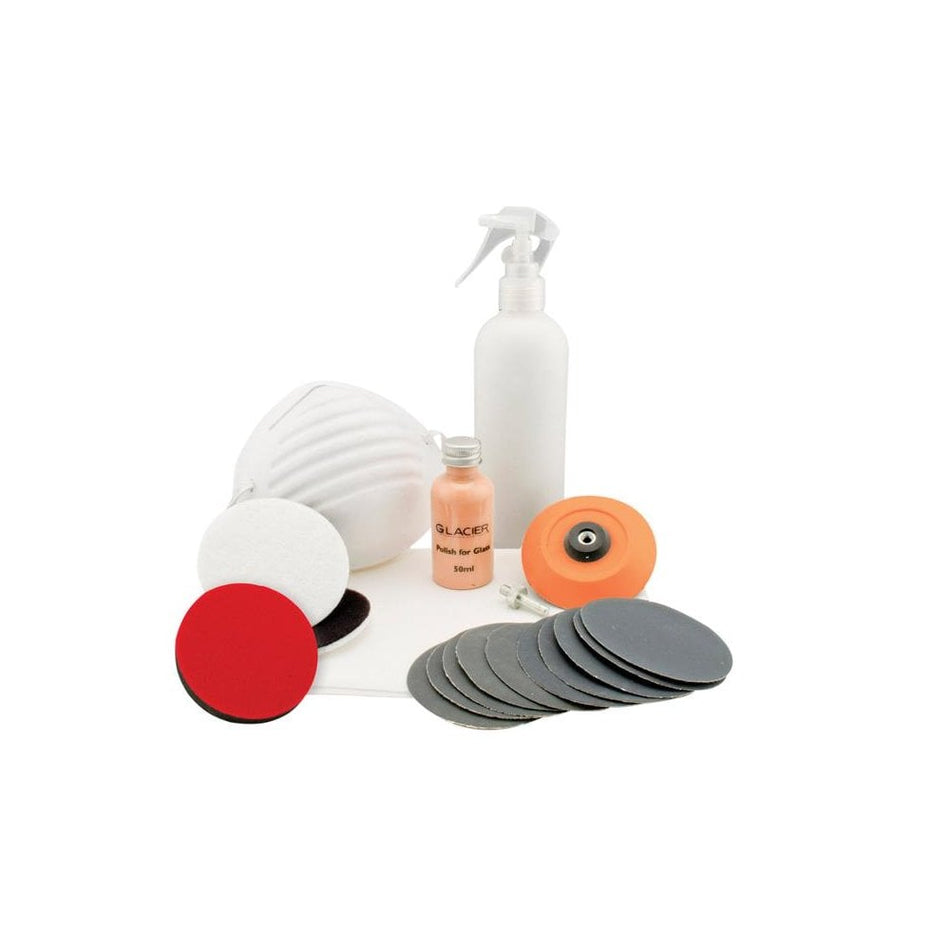 Flexipads World Class GLACIER Advanced Glass Polishing Kit