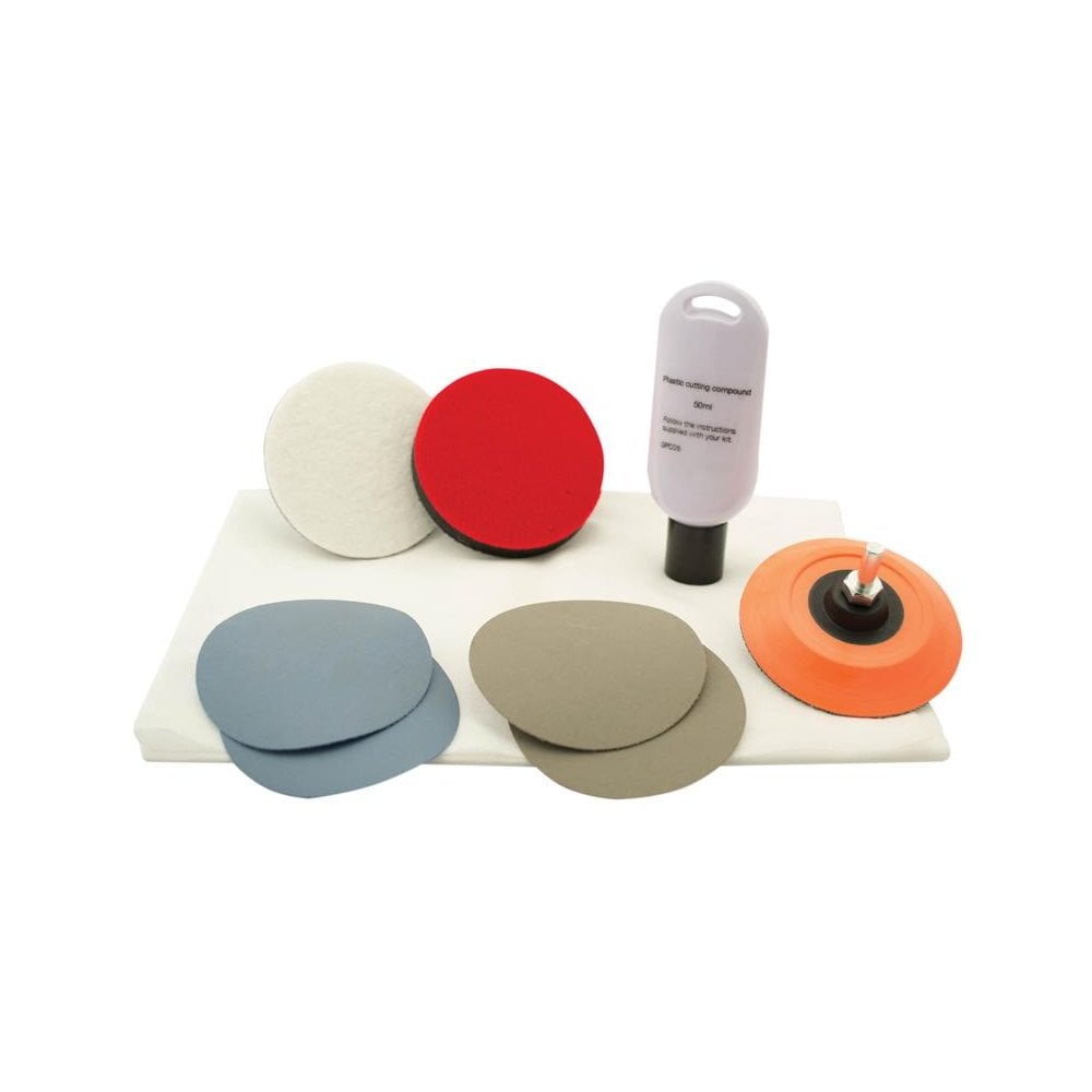 Flexipads World Class Plastic Scratch Repair & Polishing Kit