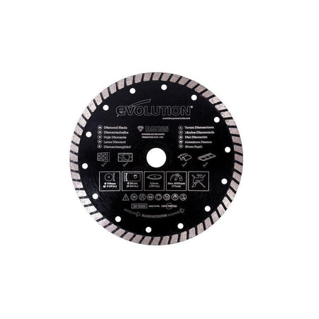 Evolution Diamond Blade, Segmented Rim 185 x 20mm