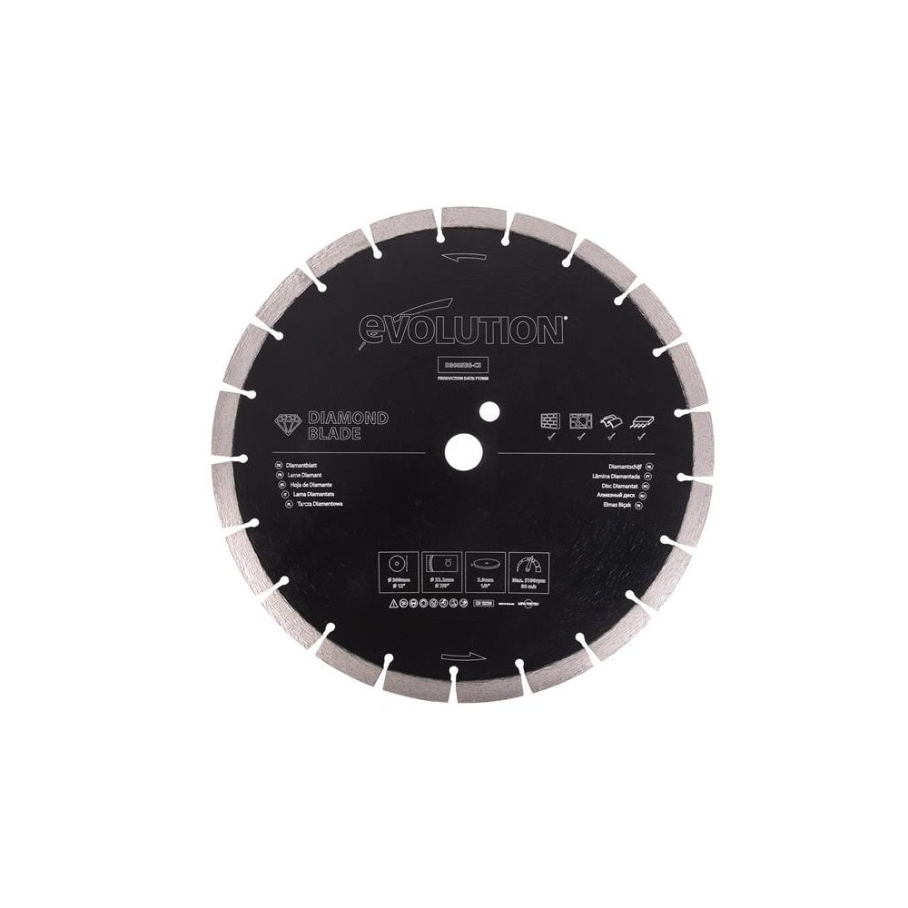 Evolution General Purpose Diamond Blade 300 x 22.2mm