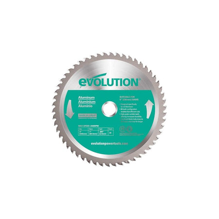 Evolution Aluminium Cutting Mitre Saw Blade 230 x 25.4mm x 80T