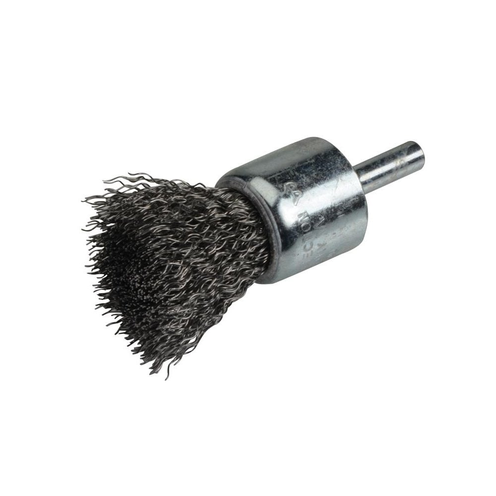 Lessmann DIY End Brush with Shank 23mm, 0.30 Steel Wire