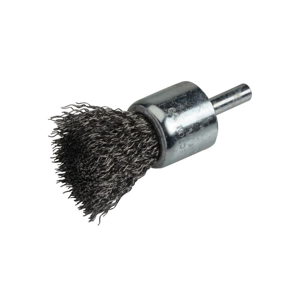 Lessmann DIY End Brush with Shank 23mm, 0.30 Steel Wire