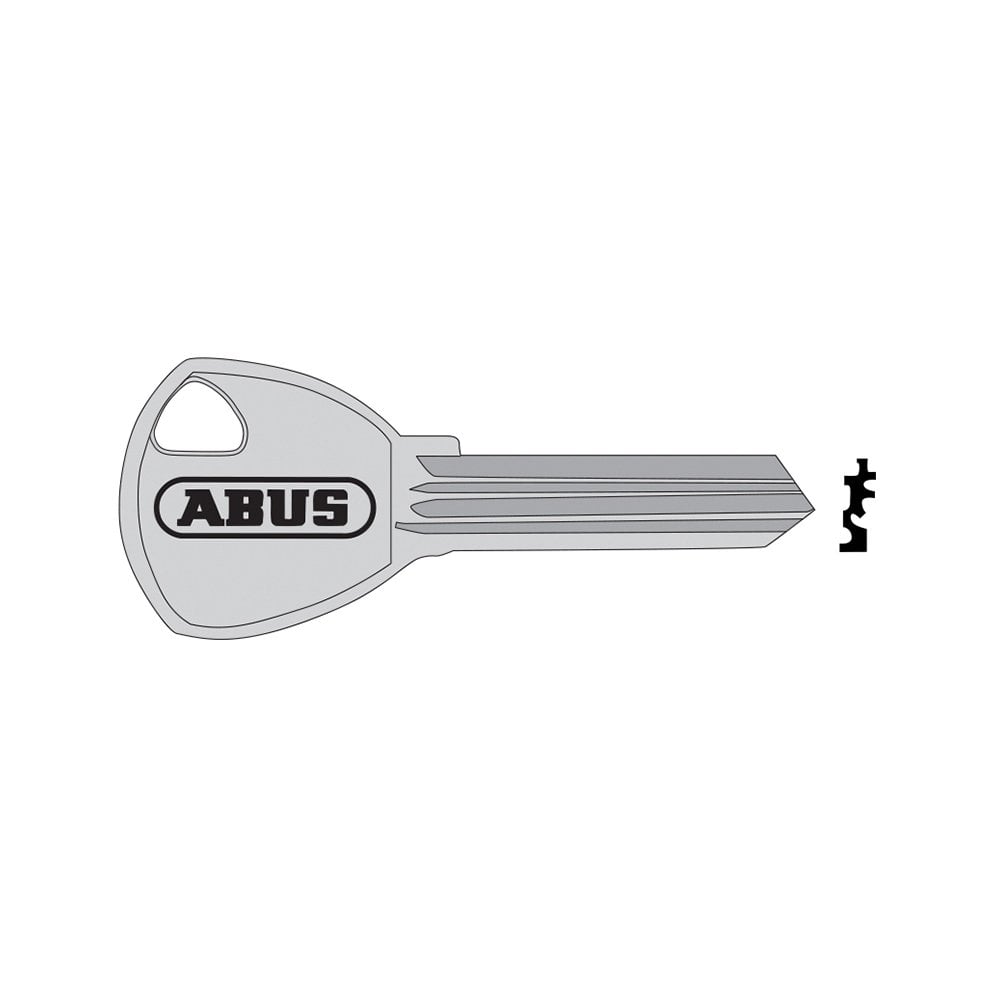 ABUS Mechanical 80TI/40+45+50+60 Key Blank 57862