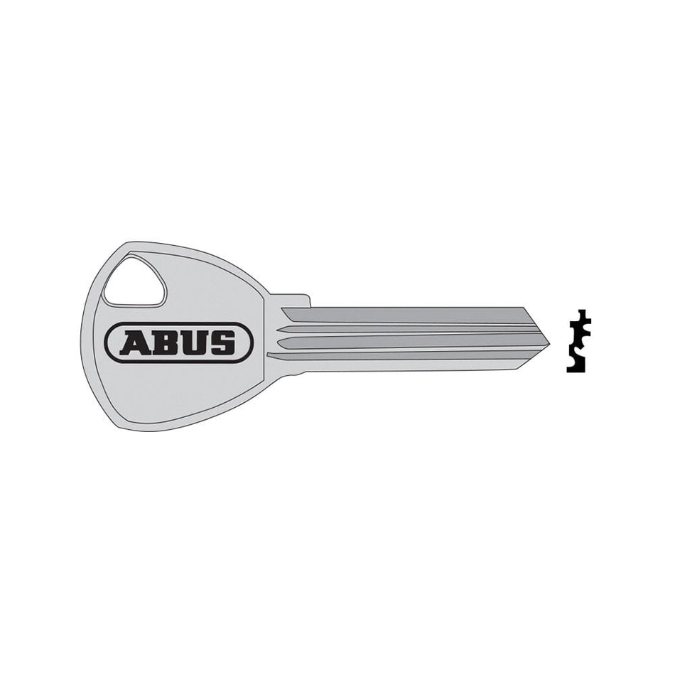 ABUS Mechanical 80TI/40+45+50+60 Key Blank 57862