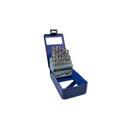 BlueSpot Tools HSS Drill Bit Set, 25 Piece