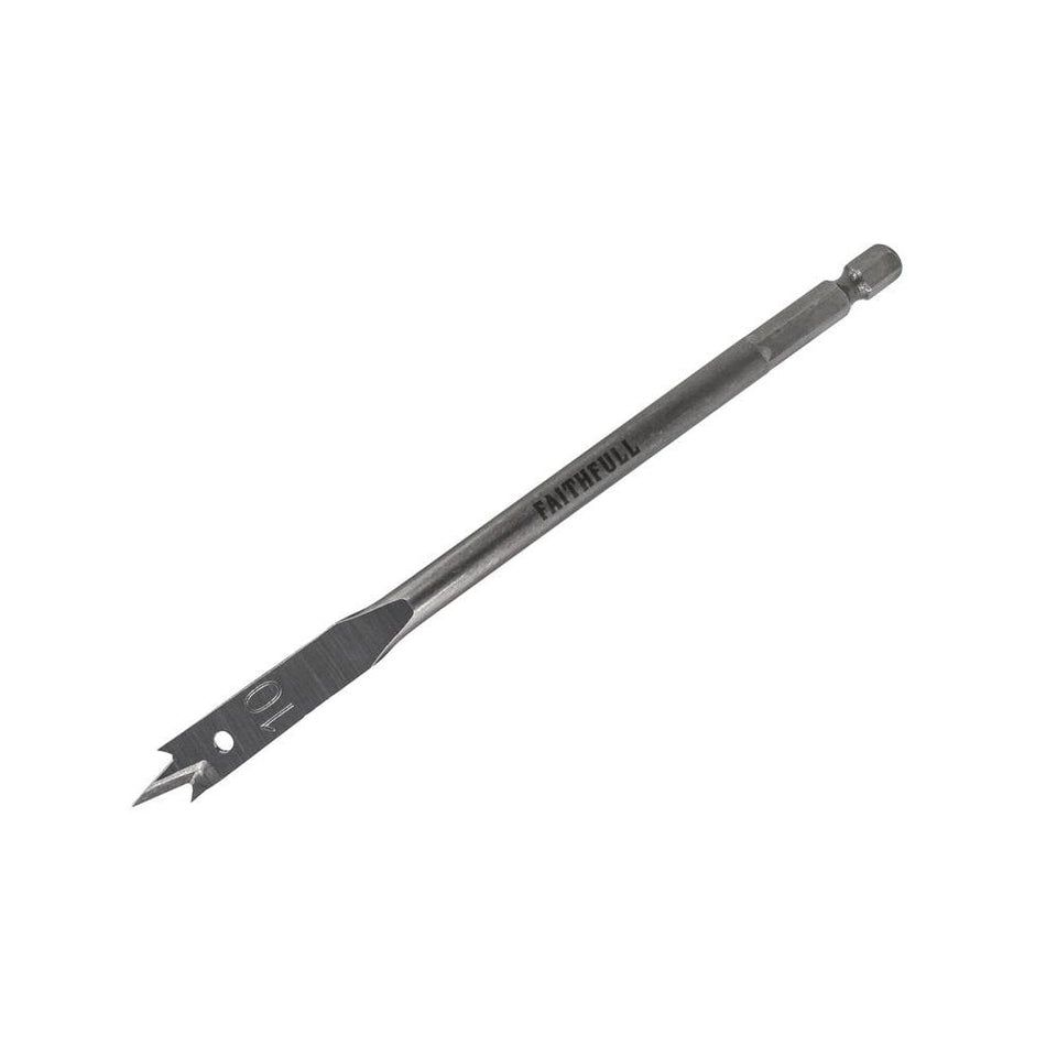 Faithfull Flat Bit 10mm