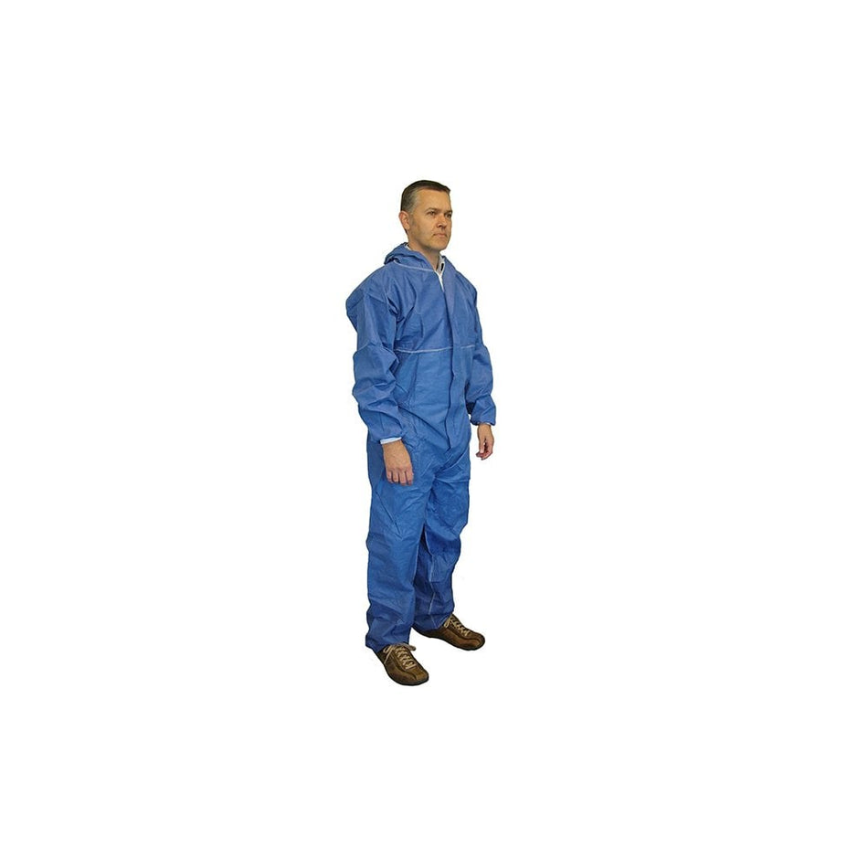 Scan Disposable Overall Navy L (39-42in)