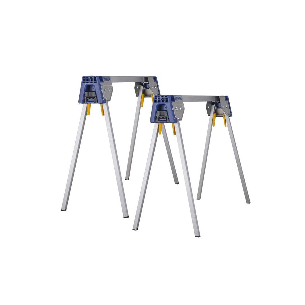 IRWIN© All Metal Sawhorses (Twin Pack)