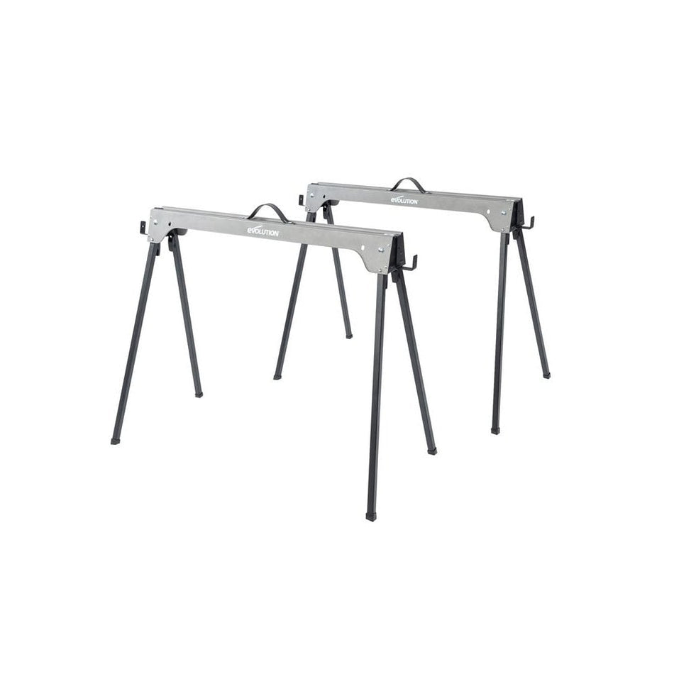Evolution Metal Folding Sawhorse Stand (Twin Pack)
