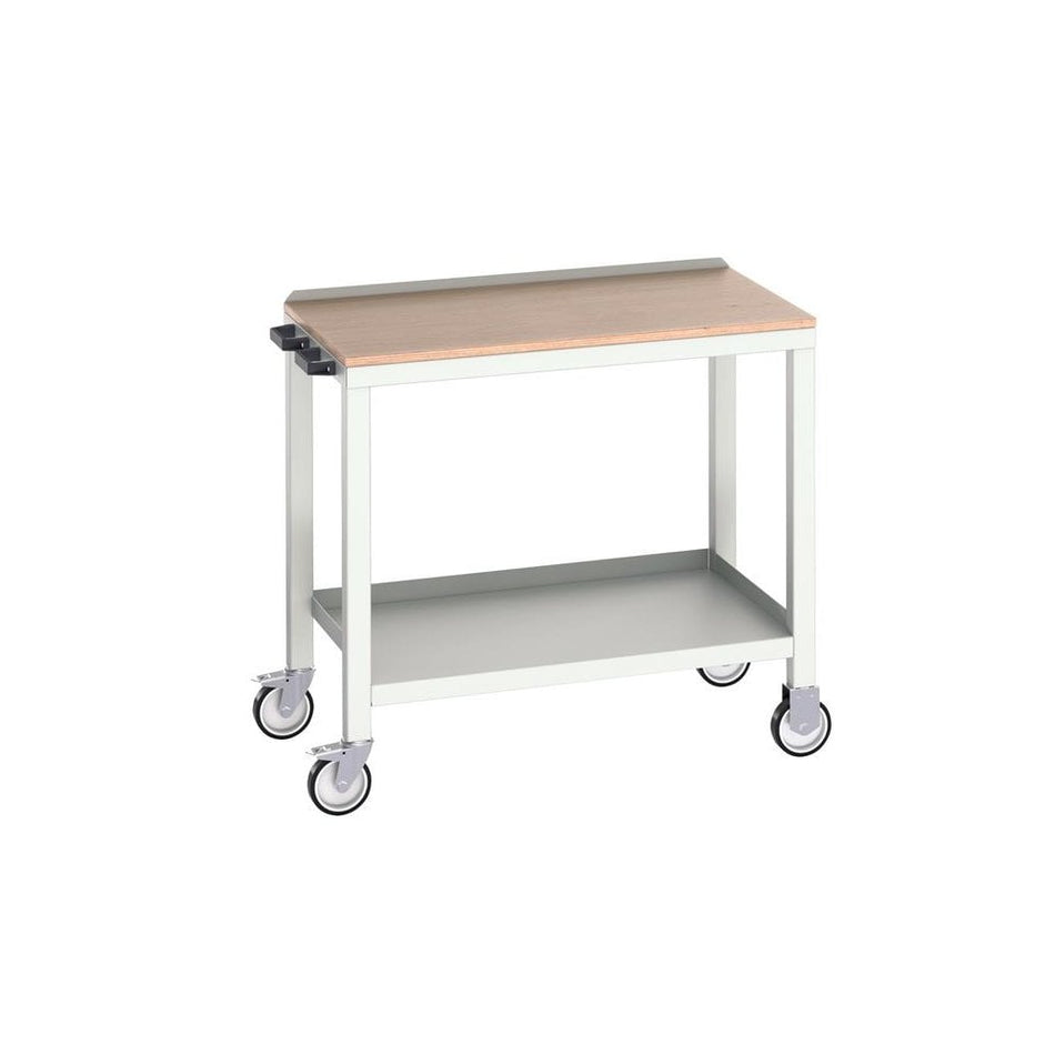 Bott Verso Mobile Welded Bench, Multiplex Wood Top 1000 x 600mm
