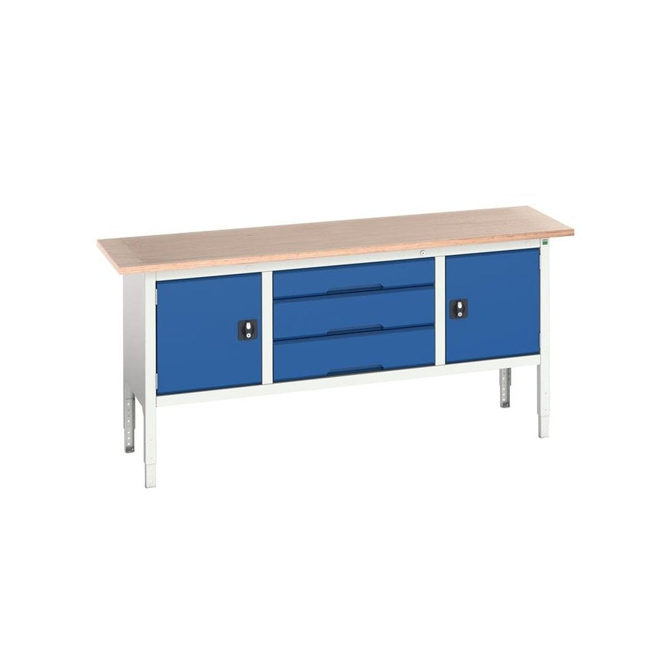 Bott Verso Adjustable Height Storage Bench 2000 x 600mm