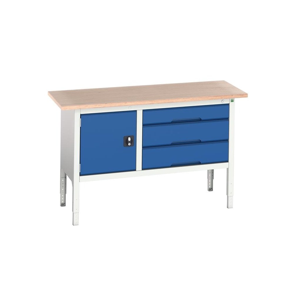 Bott Verso Adjustable Height Storage Bench 1500 x 600mm
