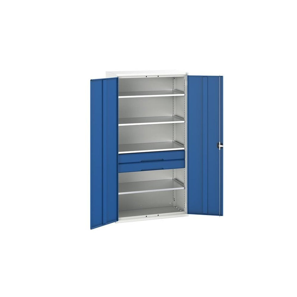 Bott Verso Kitted Cupboard, 4 Shelf & 2 Drawer