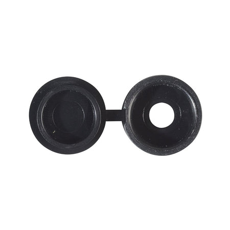 Forgefix Hinged Cover Cap Black No. 6-8 Bag 100