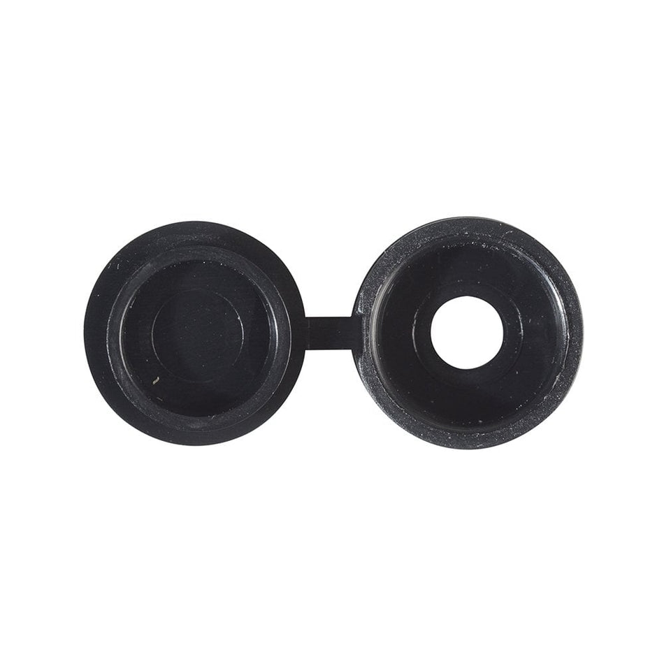 Forgefix Hinged Cover Cap Black No. 6-8 Bag 100