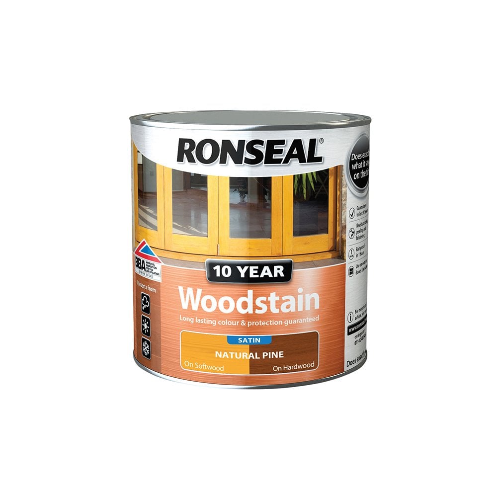 Ronseal 10 Year Woodstain Natural Pine 750ml