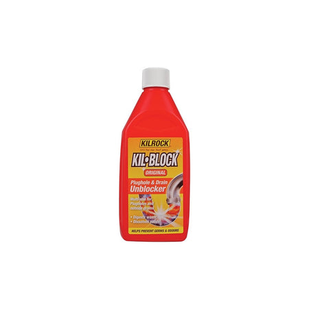 Kilrock Kil-Block Original Plughole & Drain Unblocker 500ml