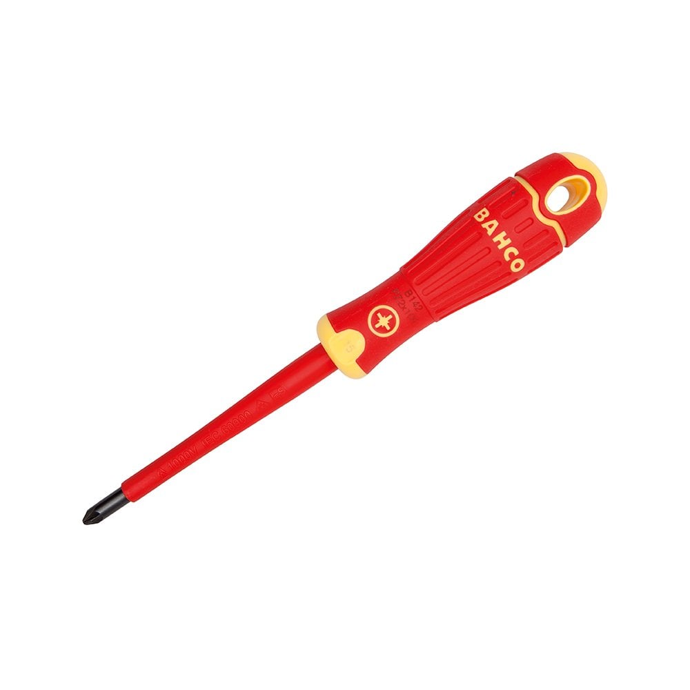 Bahco BAHCOFIT Insulated Screwdriver Pozidriv Tip PZ3 x 150mm