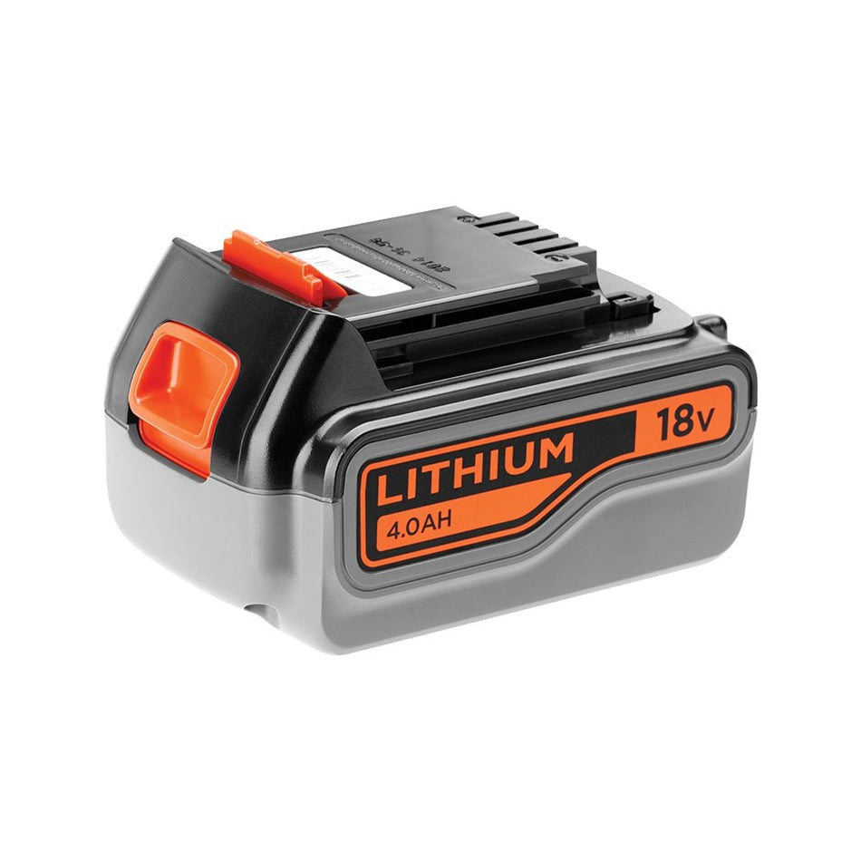 Black & Decker BL4018 Slide Battery Pack 18V 4.0Ah Li-Ion