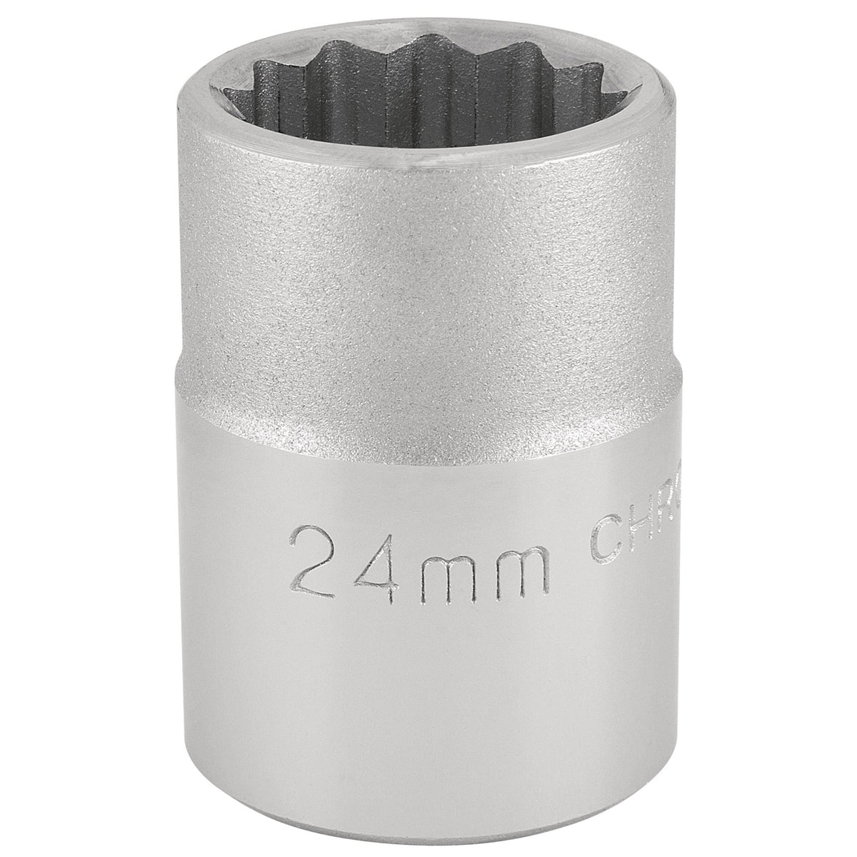 DRAPER 3/4" Square Drive 12 Point Socket (24mm): Model No. T-MM/B