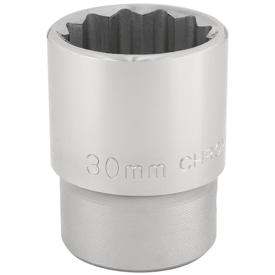 DRAPER 3/4" Square Drive 12 Point Socket (30mm): Model No. T-MM/B