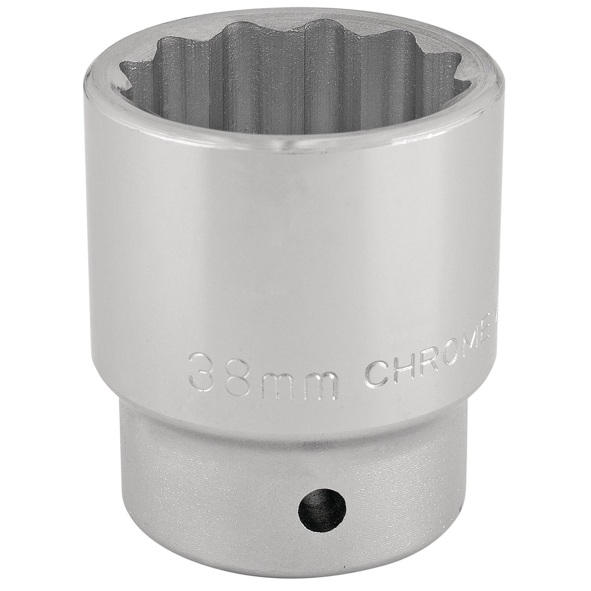 DRAPER 3/4" Square Drive 12 Point Socket (38mm): Model No. T-MM/B