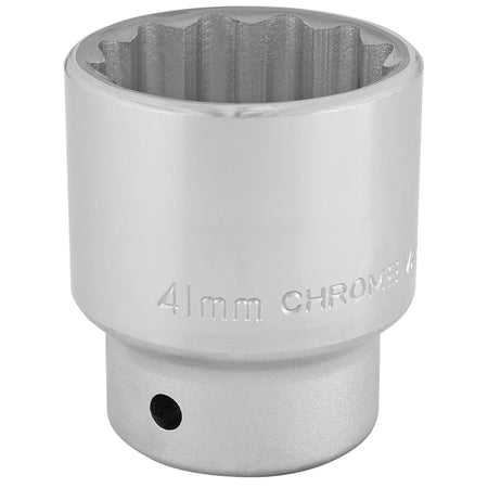 DRAPER 3/4" Square Drive 12 Point Socket (41mm): Model No. T-MM/B