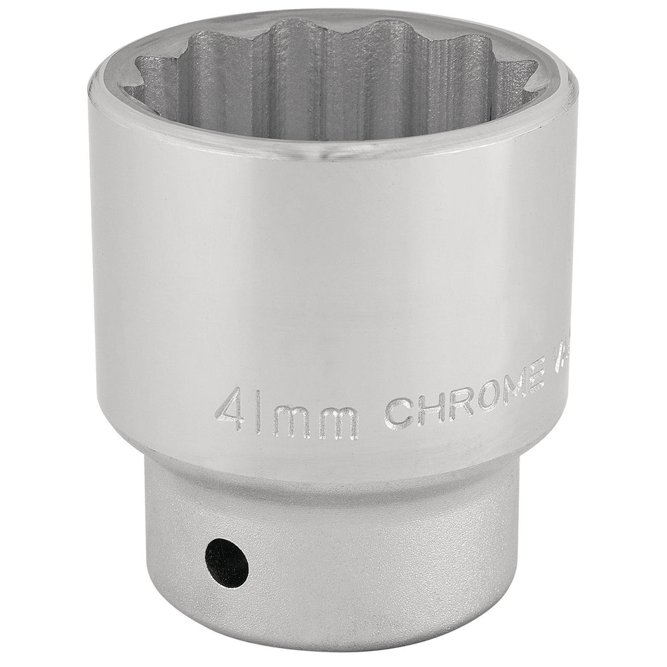 DRAPER 3/4" Square Drive 12 Point Socket (41mm): Model No. T-MM/B
