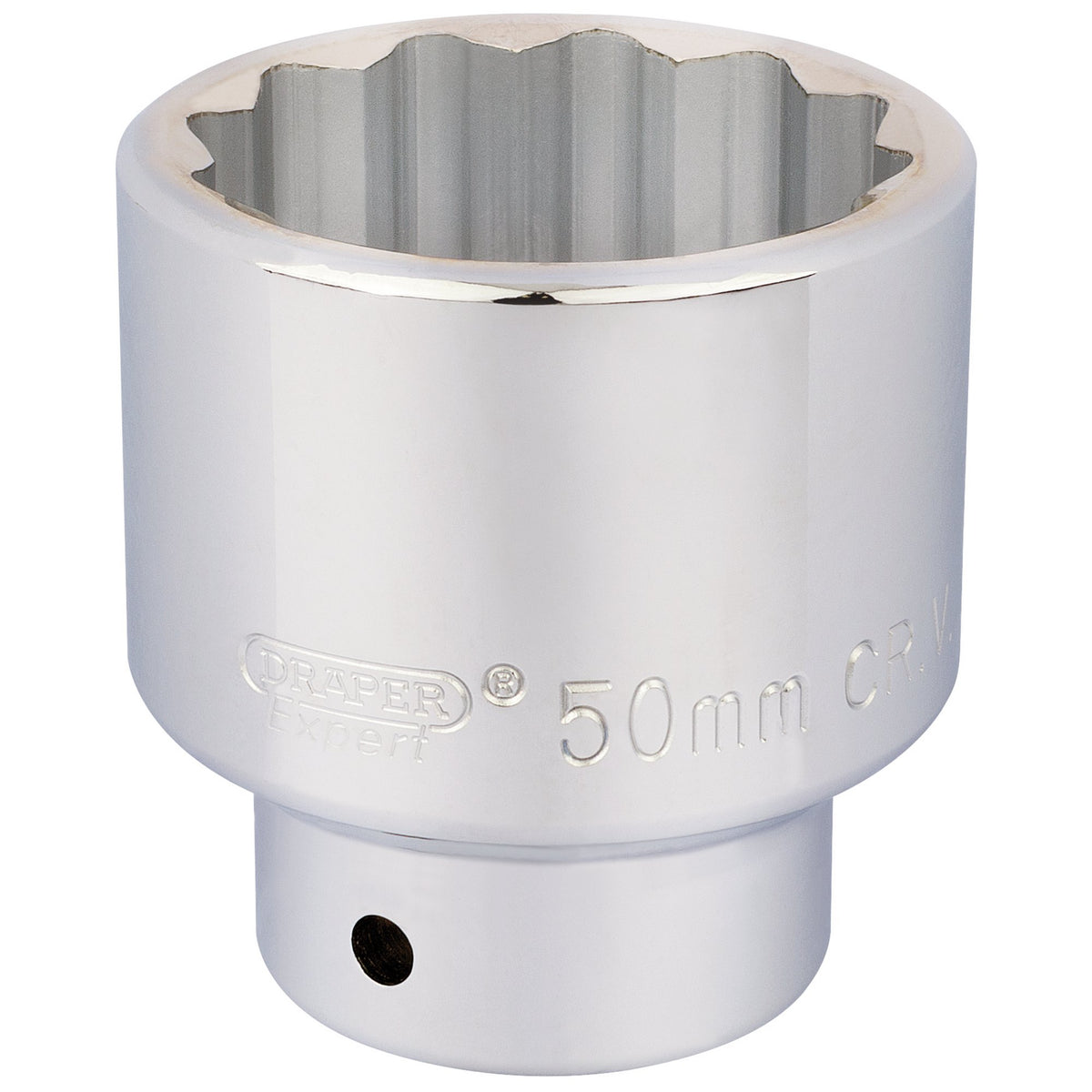 DRAPER 3/4" Square Drive 12 Point Socket (50mm): Model No. T-MM/B
