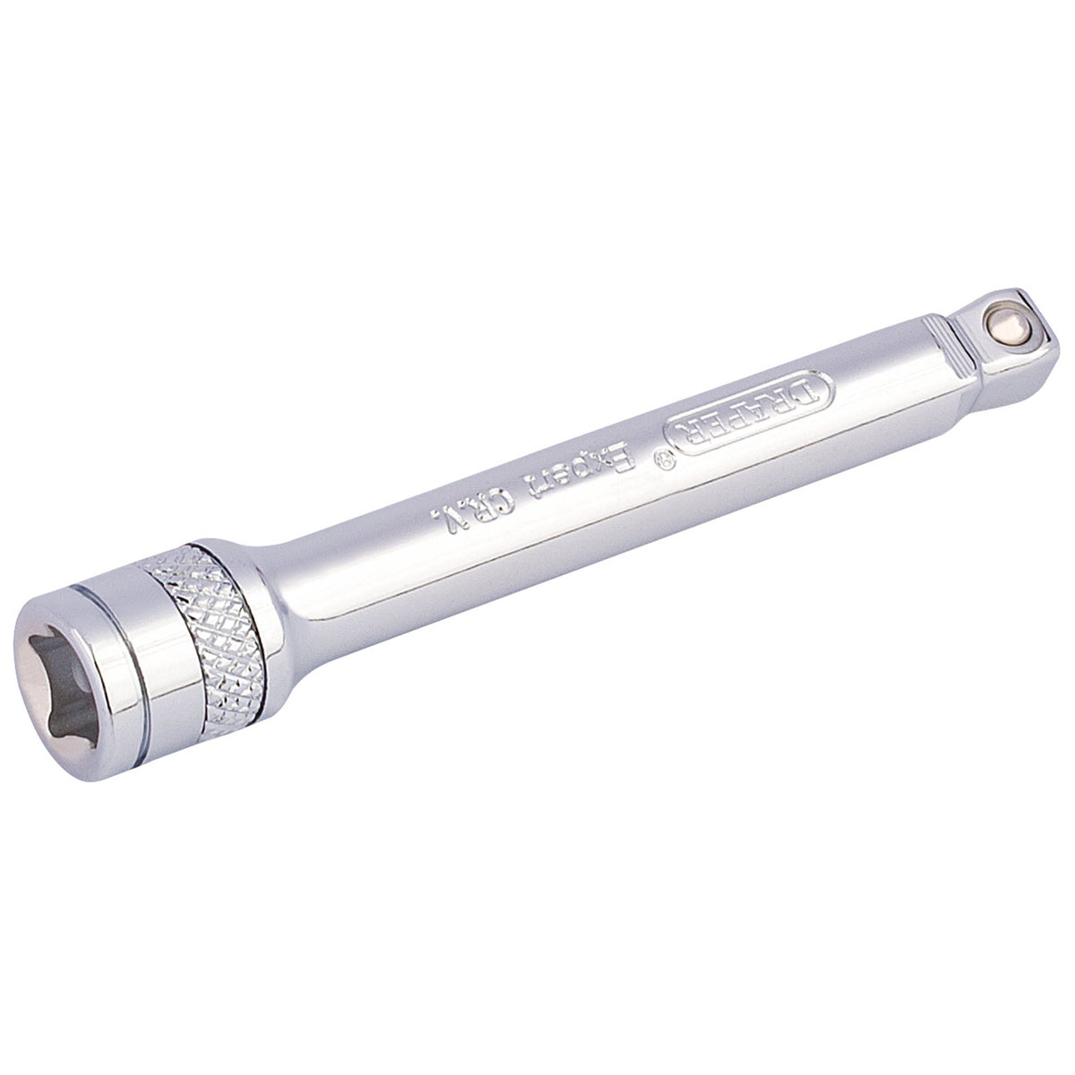 DRAPER 1/4" Square Drive Wobble Extension Bar (75mm): Model No. B-WEXT