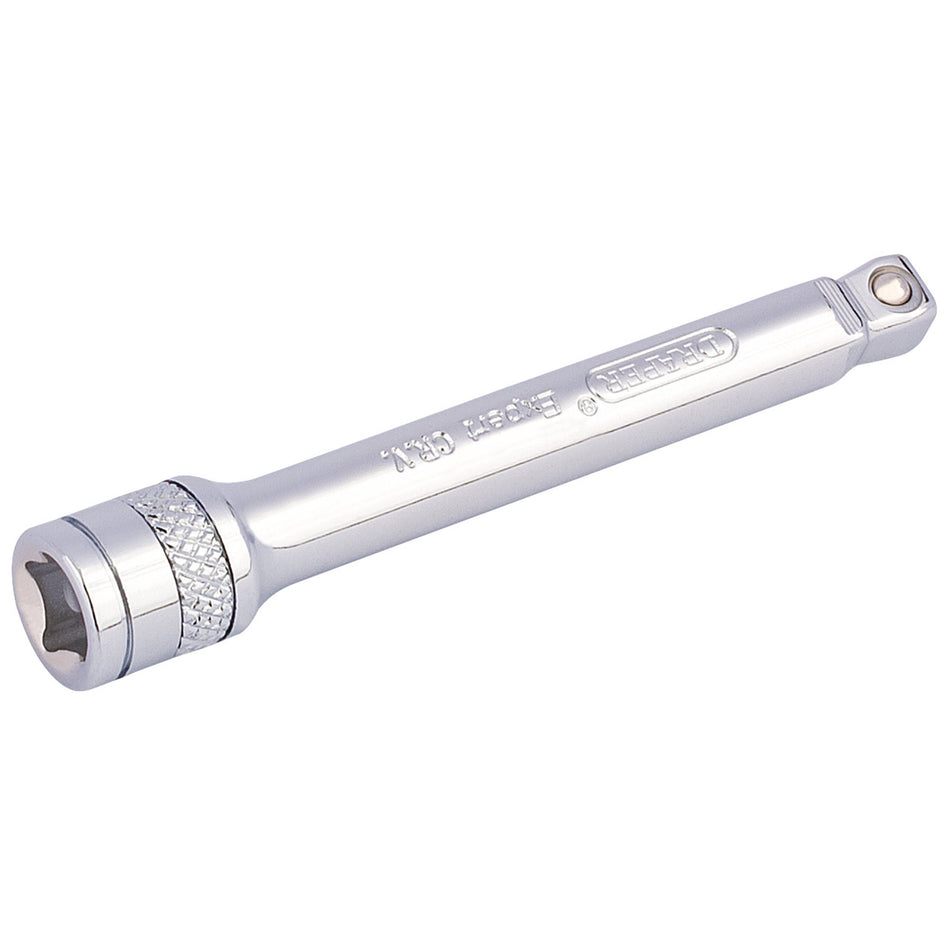 DRAPER 1/4" Square Drive Wobble Extension Bar (75mm): Model No. B-WEXT